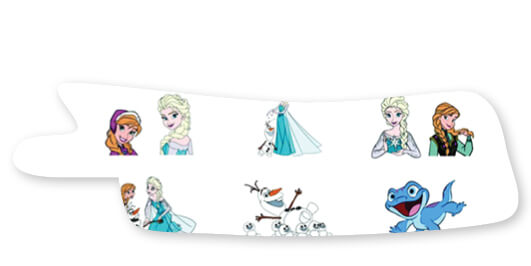 Snow Princess - Nasogastric Patch (left) 10 pk – A Simple Patch